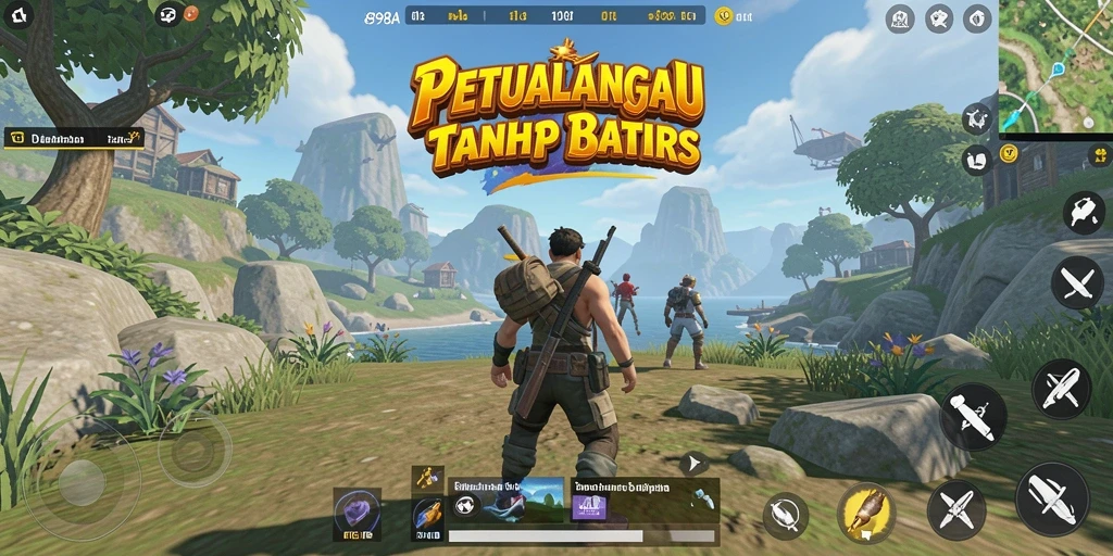 Tampilan gameplay menakjubkan di dunia terbuka 898A.
