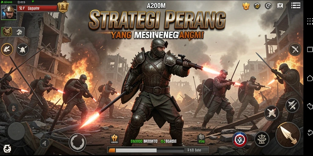 Gameplay seru dengan strategi yang mendalam dan aksi taktis.