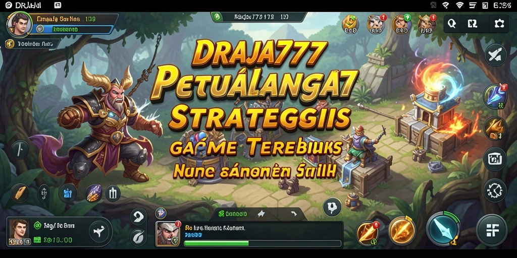 Tampilan gameplay DRAJA777 yang menarik dan penuh strategi.