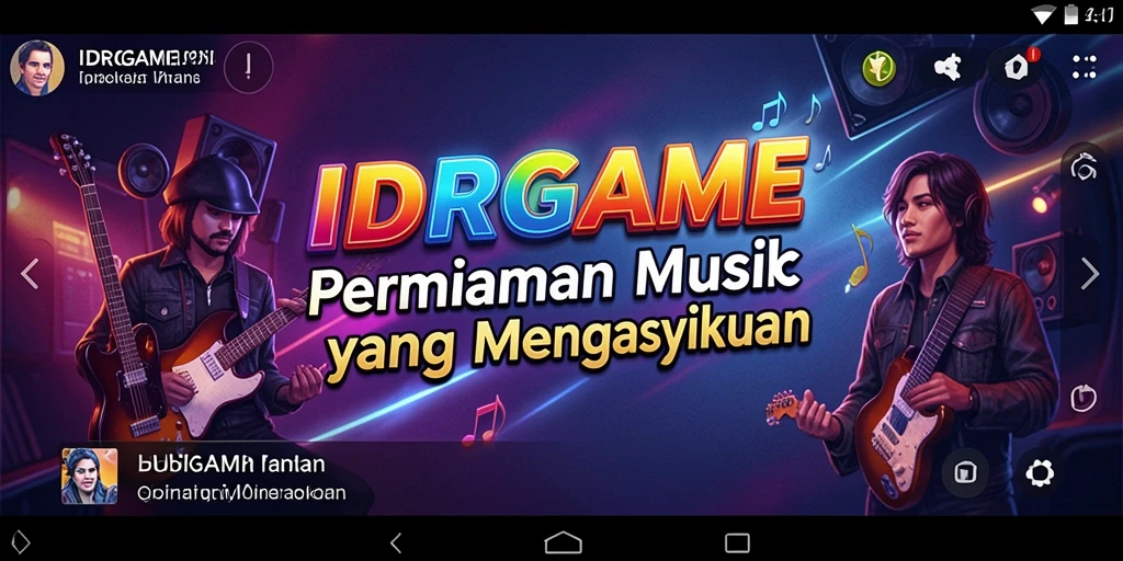 Tampilan gameplay yang menarik dan interaktif dari IDRGAME.