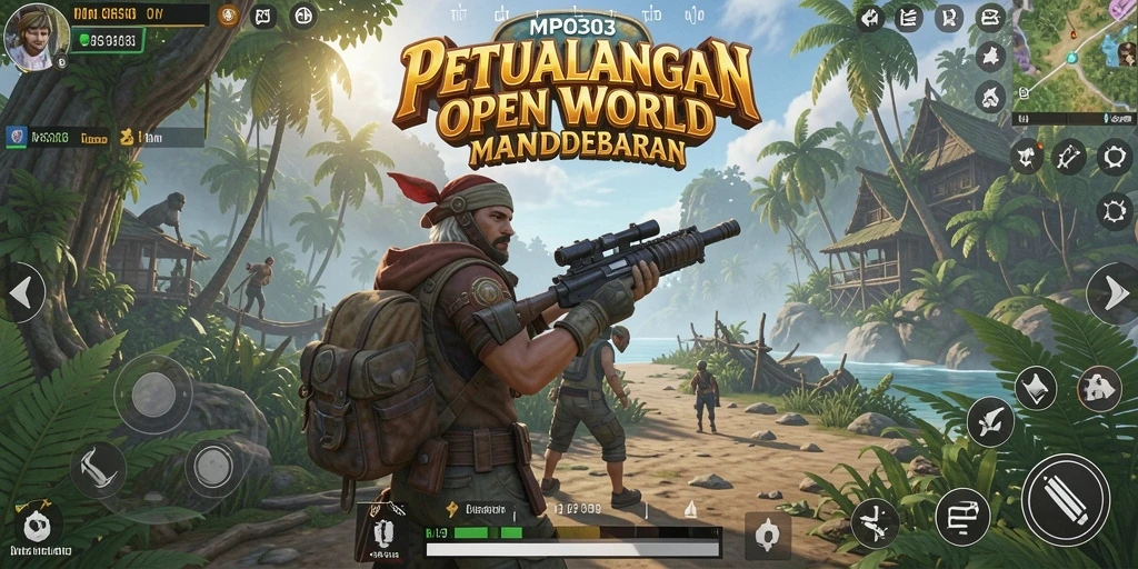 Tampilan gameplay menakjubkan di dunia Open World.
