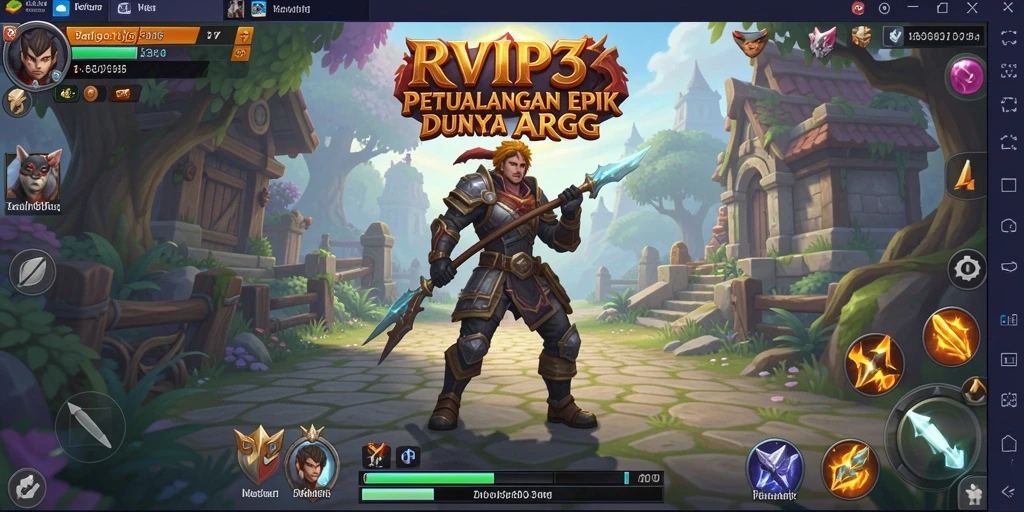 Tampilan gameplay seru dan menakjubkan dari RVIP3.