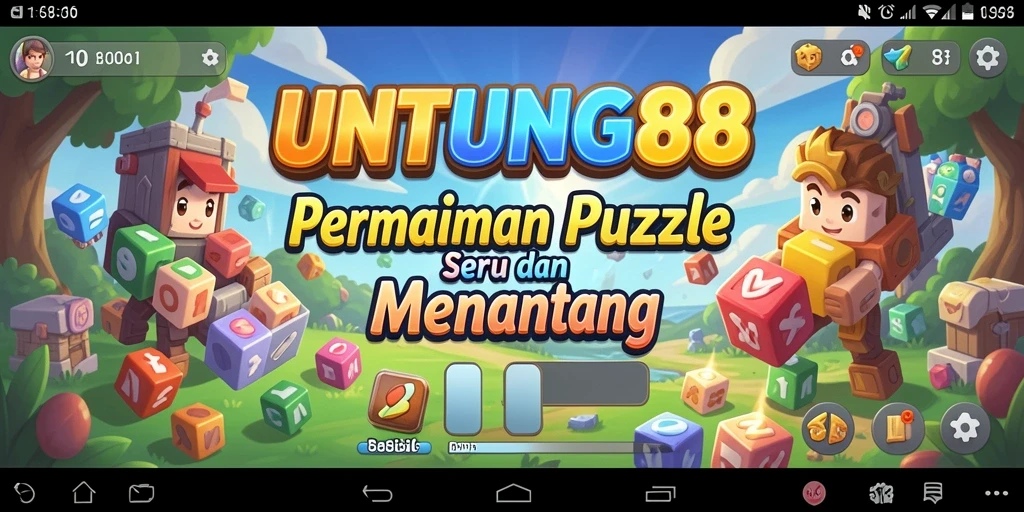 Gameplay seru UNTUNG88 dengan tantangan puzzle yang menarik.